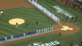 2015 World Series Game 3 - Billy Joel National Anthem