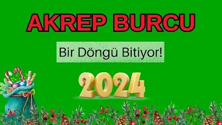 Akrep Burcu 2024 - Bir Döngü Bitiyor * 2024 Akrep