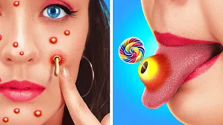 CRAZY WAYS TO HIDE CANDIES FROM ANYONE || Food Tricks Challenge! Funny Situations by 123 GO! FOOD