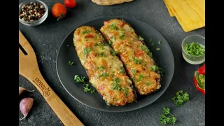 Баклажаны фаршированные кускусом