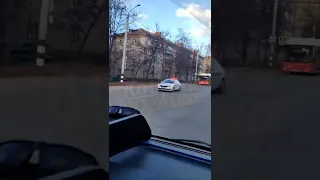 ⚡️ Колонну автобусов с мобилизованными сопровождает ДПС