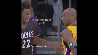 Kobe teaches Wiggins a lesson 科比給威金斯上了一課