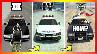 POLICE CARS LOGIC in GTA Games! (GTA 3 → GTA 5)