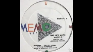 The New York Models ‎– Hot For You (Extended Version) 1985