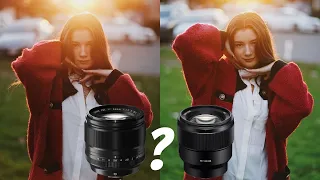 Blind Test: Fujifilm 56mm F1.2 R vs Sony 85mm F1.8 FE (Can you guess all correctly?)