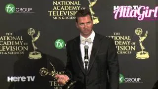 Eric Marsolf  Winner "Supporting Actor" Day Time Emmy's Press Room