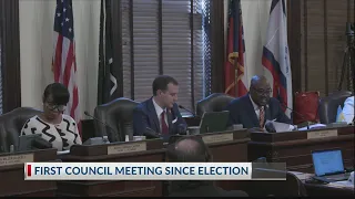 Savannah's first city council meeting after the election