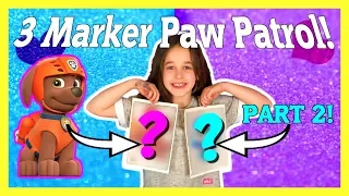 3 Marker Challenge *PAW PATROL!*