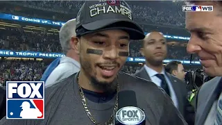 Mookie Betts: It's a 'dream come true' to be crowned World Series Champion | FOX MLB