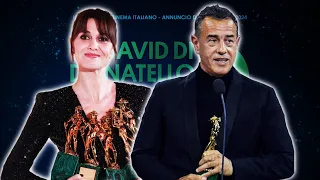 DAVID DI DONATELLO 2024 - ECCO I VINCITORI !