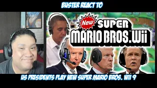 Buster Reacts to | US Presidents Play New Super Mario Bros. Wii 9