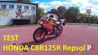 Test Honda CBR125 Repsol PL