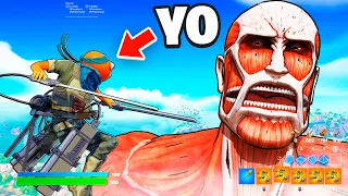 Desmentí 30 MITOS de ATTACK ON TITAN en FORTNITE!