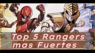 Top 5 Rangers mas Fuertes en Estado Base del universo power ranger #powerrangers #top5 #mightymorph