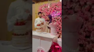 Sarah Khan Falak Shabir daughter Alyana Falak Aqiqa live video #shorts#sarahfalak