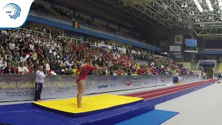 Rachel DAVIES (GBR) - 2016 Tumbling Europeans, bronze medallist