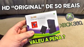 HD INTERNO PARALELO DE 50 REAIS NO MEU XBOX 360 - SERÁ QUE ELE RODOU O JOGO CLÁSSICO "BLACK"?