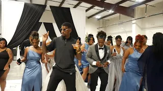 Can't Get Enough- Tamia line dance at a wedding!!! ( MUST WATCH)!!!!