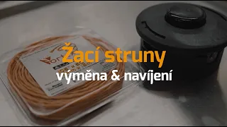 Výměna a navíjení žacích strun