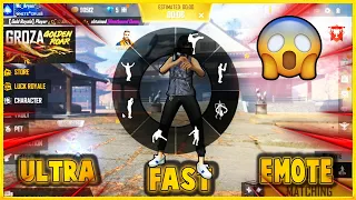 HOW TO DO VERY FAST EMOTE IN FREE FIRE BLUSTACKS 5 😍|| Mr.BeanGamingYT || Bluestacks 5😱