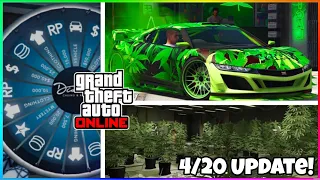 🥦Neues 420 Update in GTA 5 ONLINE❗️Neue Eventwoche, Biker Business und Casino Auto! Geld machen GTA!