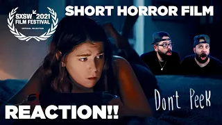 JK Bros React to DON'T PEEK - Horror Short (REACTION!!)