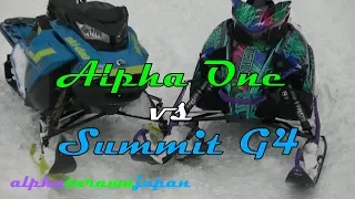 Alpha One comparison: Better than a Ski-Doo  Summit G4?