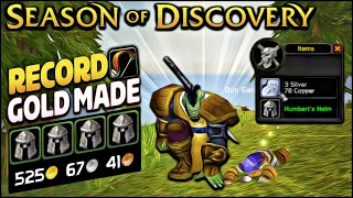 How I Made 500 Gold in 10 Hours - Season of Discovery Gold Guide