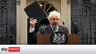 IN FULL: Boris Johnson delivers final speech as Prime Minister