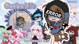 Bug assustador do gacha life (fake)