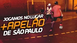 FOMOS JOGAR NO LUGAR MAIS APELÃO DE SÃO PAULO, SÓ MLK LISO - JOGO REAL / RACHÃO