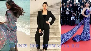 Cannes 2018 Aishwarya Rai beautiful outfits and makeup|Aishwarya rai cannes 2018/KRI GA