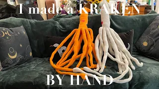 I Made a Giant Squid by Hand - TWICE