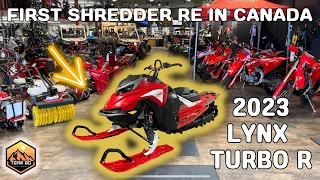 2023 Lynx Shredder RE Turbo R Walk-Around | New Sled