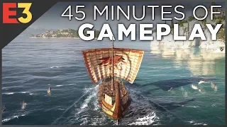 Assassin's Creed Odyssey 4K GAMEPLAY! Naval Combat, Dialogue Choices & Multiple Characters!