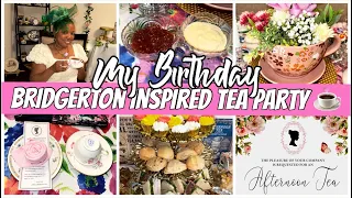 BRIDGERTON BIRTHDAY TEA PARTY | AFTERNOON TEA | TEA PARTY HAUL