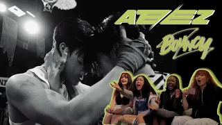ATEEZ(에이티즈) - 'BOUNCY (K-HOT CHILLI PEPPERS)' Official MV | REACTION by ABM Crew (ATINY react!)