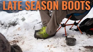 Selecting a Boot for Late Season Hunting