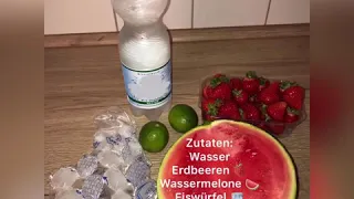 Erfrischende 🍉 🍓 Limonade