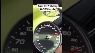 Audi RS7 765 HP 4.0 TFSI acceleration TOPSPEED 330 km/h