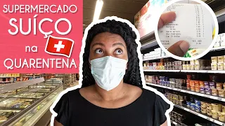 SUPERMERCADO na SUÍÇA com PREÇOS 💸🇨🇭