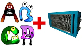 Nightmare Alphabet Lore Family VS Shredder in Garry's Mod