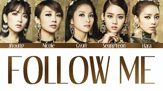 KARA - Follow Me (Rom/Eng/Port Lyrics)