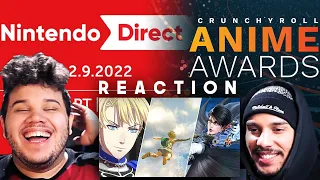 Anime Awards 2022 WINNERS & Nintendo Direct Reaction LIVE | Cruz Cast Episode 6