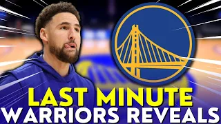 😱 GSW LAST MINUTE! WARRIORS REVEALS! CONFIRMED NOW! WARRIORS NEWS! GOLDEN STATE WARRIORS NEWS