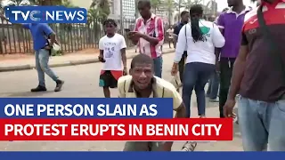 One Person Slain As Protest Erupts In Benin City