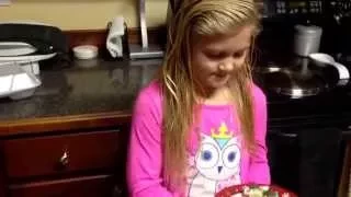 Christmas Eve 2014- Opening one small gift and leaving cookies out for Santa