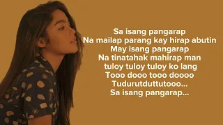 Sa Isang Pangarap - Andrea Brillantes | imYhalla🍂