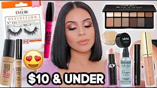 FULL FACE NOTHING OVER $10: AFFORDABLE MAKEUP TUTORIAL