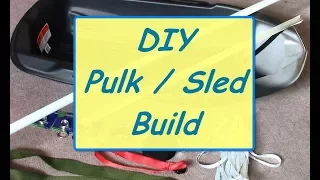 DIY Pulk / Sled Build